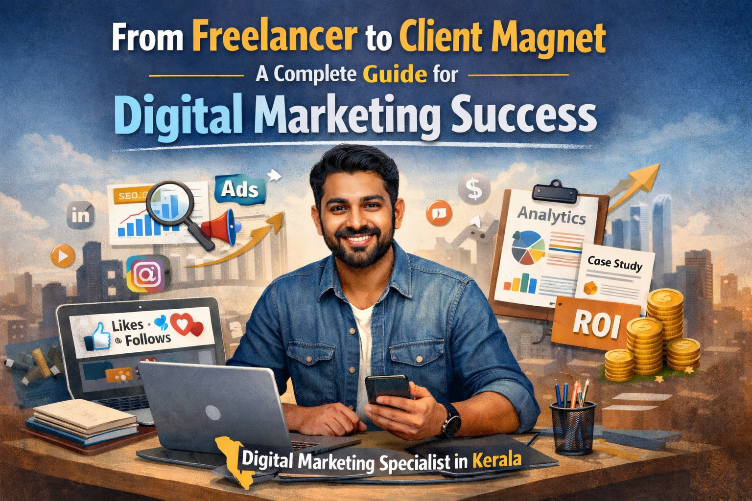 How to pitch as a Digital Marketing Specialist in Kerala